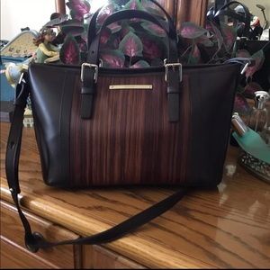 Brahmin Balsa Leather Satchel